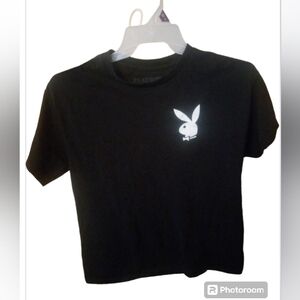 Playboy "Pleasure For All" Black T-shirt SIZE Large